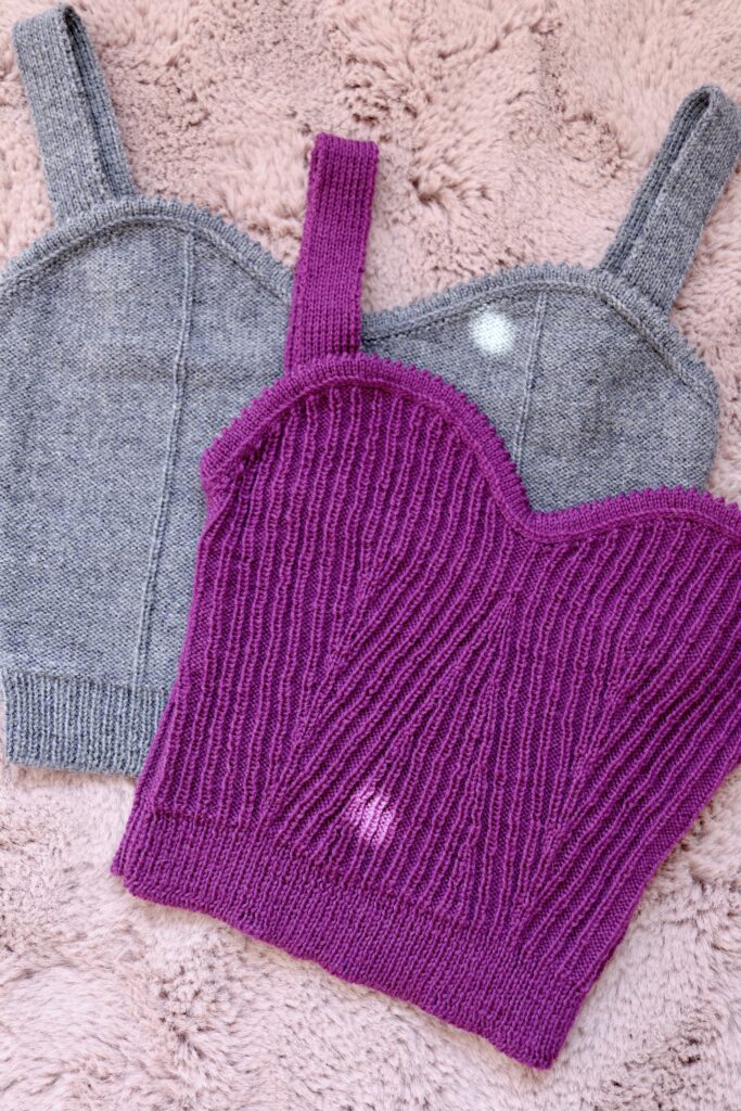 How to Knit a Sweetheart Bodice on a Knitting Machine – New